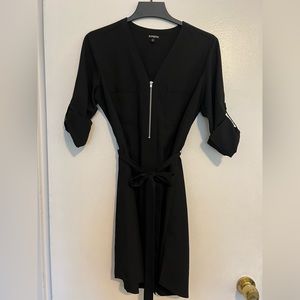 Express Black Shirt-Dress Size M